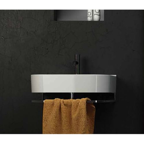 Studio Bagno Synthesis 70 Towel Rail - Chrome