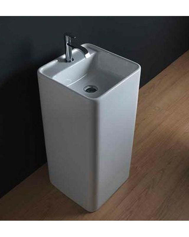 Studio Bagno Semplice Column (With Tap Landing - 1 Taphole)