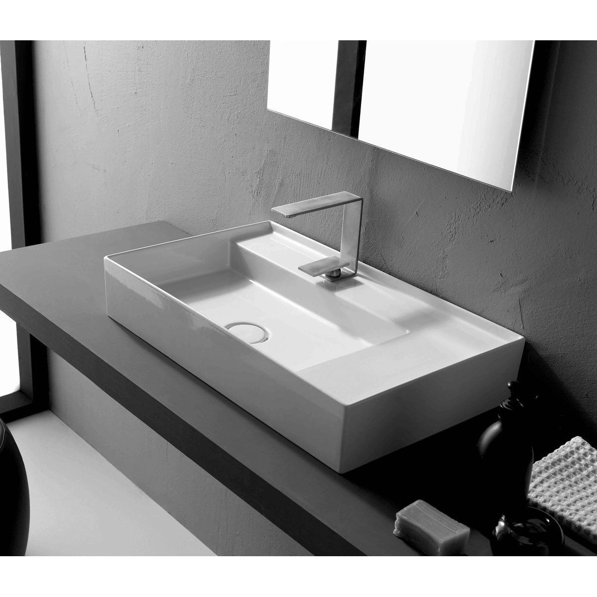 Studio Bagno Shard X 65 Bench Basin - No Taphole
