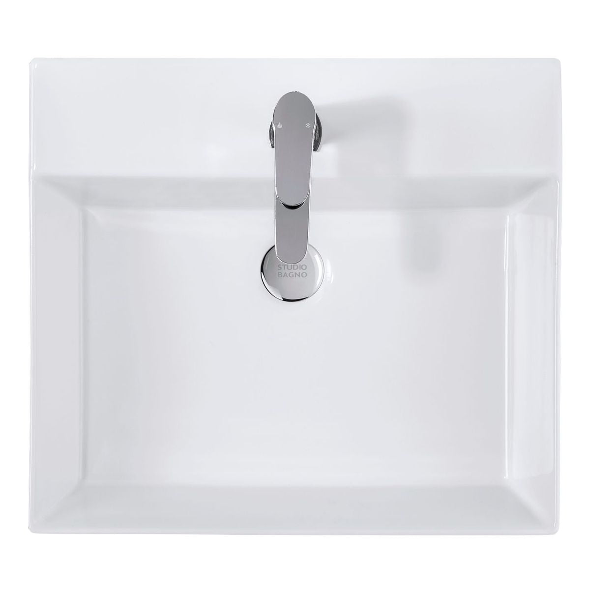 Studio Bagno Shard 50 Bench/Wall Basin - 1 Taphole