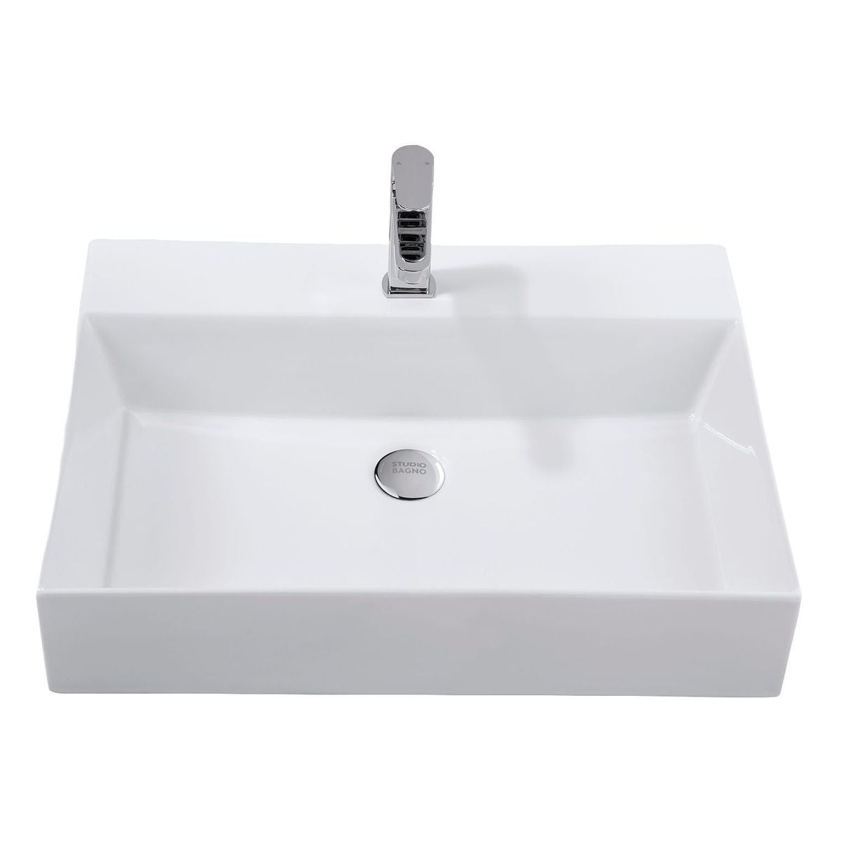 Studio Bagno Shard 60 Bench/Wall Basin - No Taphole