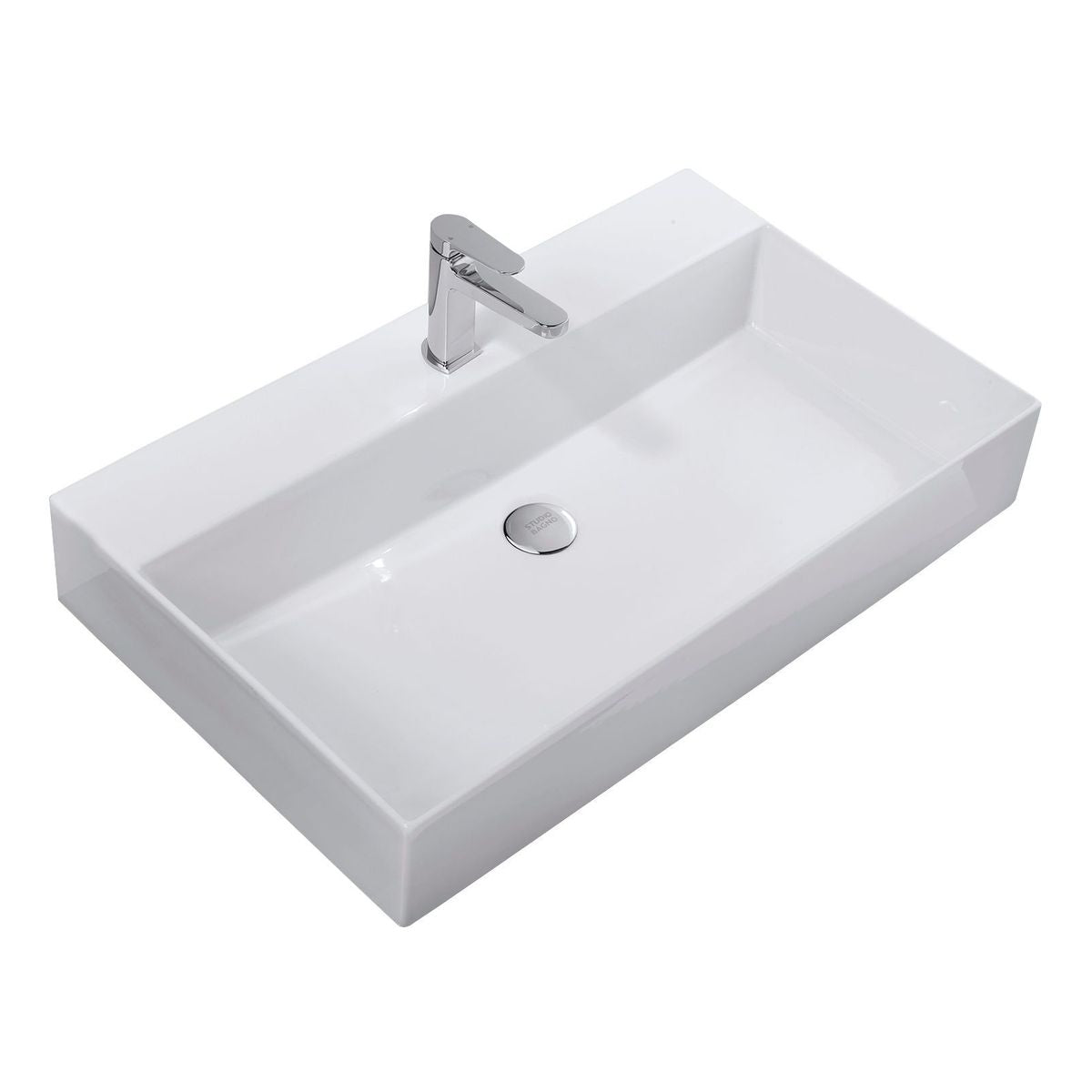 Studio Bagno Shard 75 Bench/Wall Basin - No Taphole