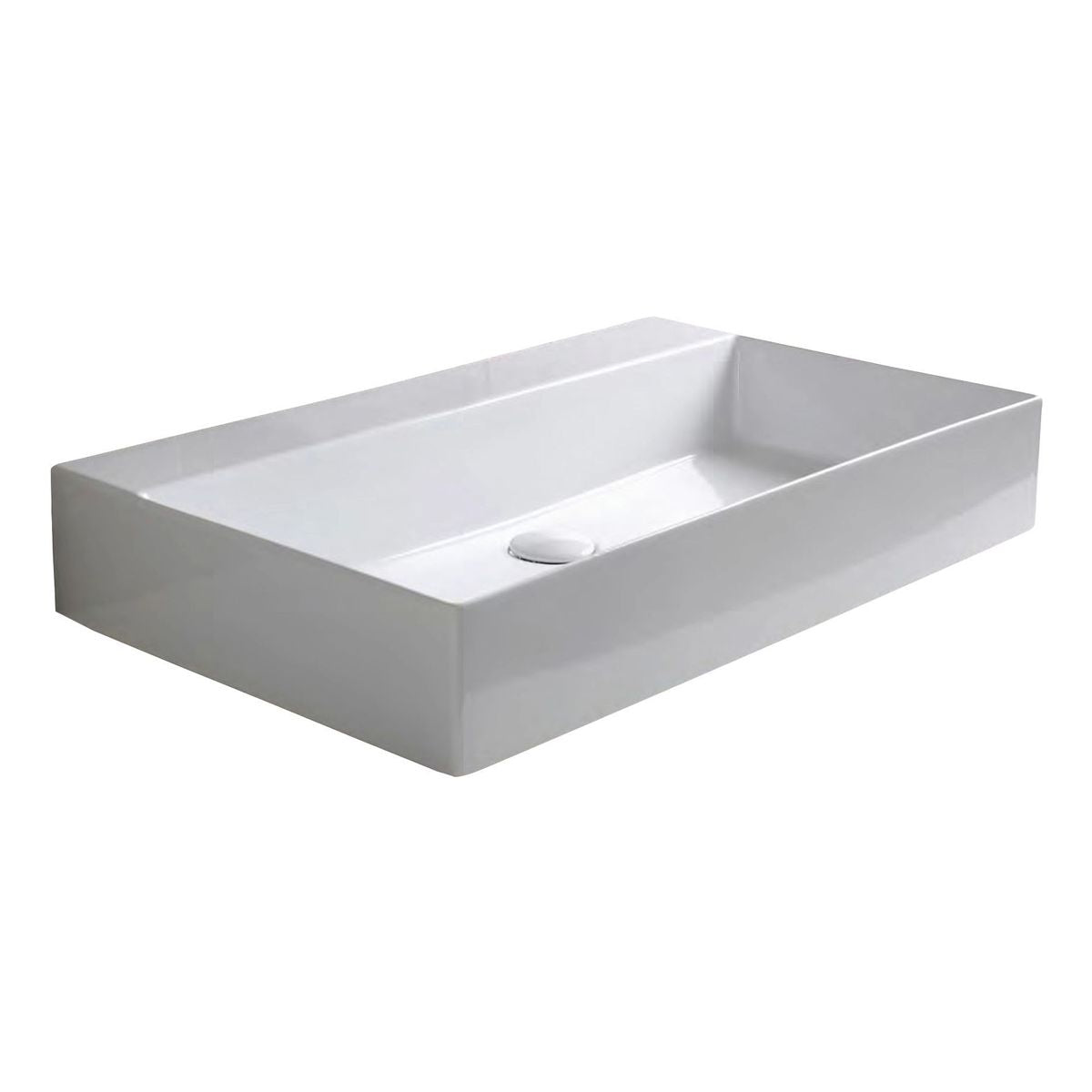 Studio Bagno Shard 75 Bench/Wall Basin - No Taphole