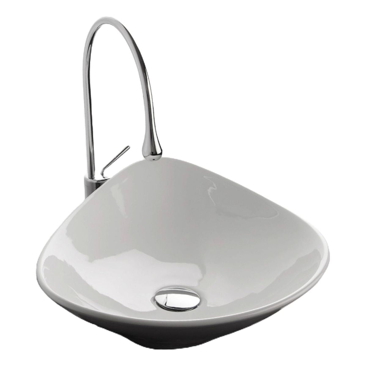 Studio Bagno Sinfonia Bench Basin - Gloss White