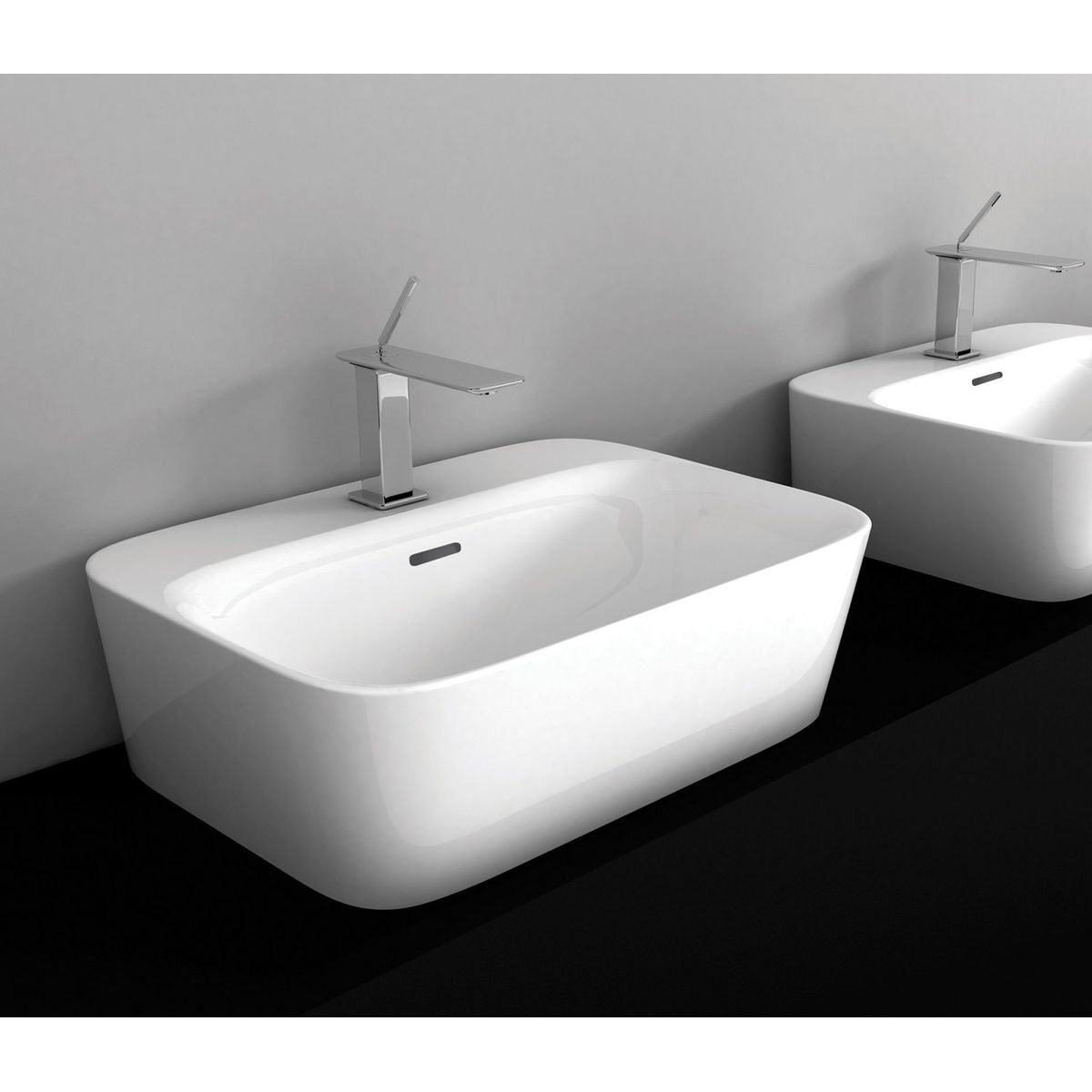 Studio Bagno Soul 4Hw Wall Basin - 1 Taphole