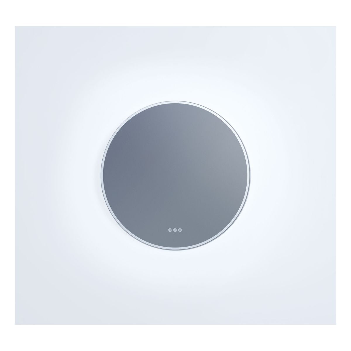 Sphere 600 LED Mirror with Bluetooth Speakers, Dimester and Portable Magnifier - Frameless