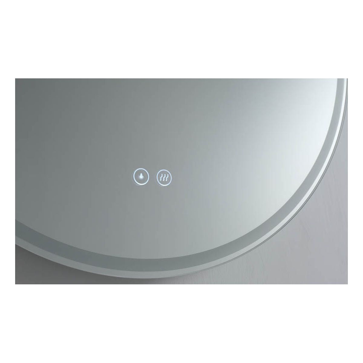 Sphere 600 LED Mirror with Dimester and Portable Magnifier - Frameless