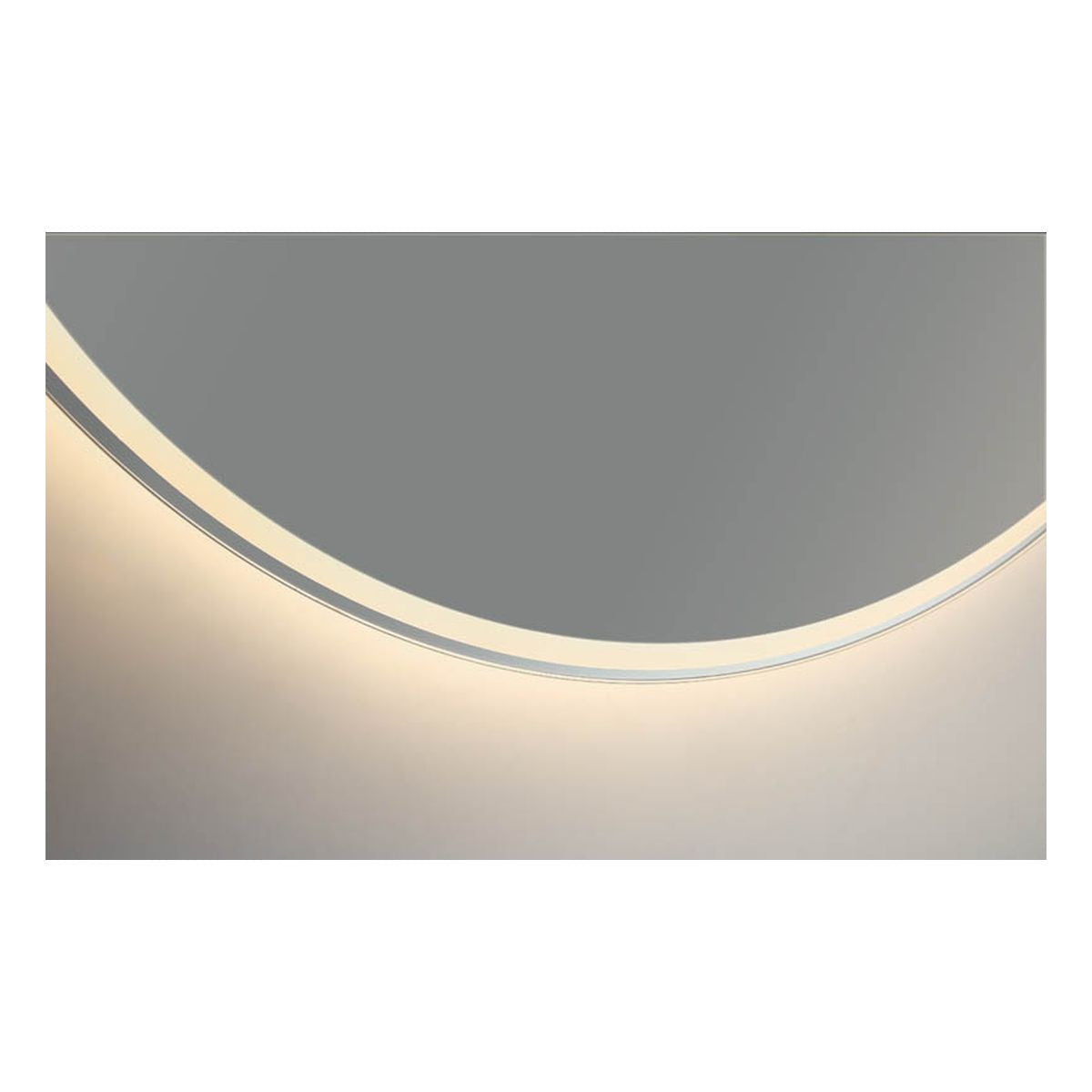 Sphere 600 LED Mirror with Bluetooth Speakers, Dimester and Portable Magnifier - Frameless