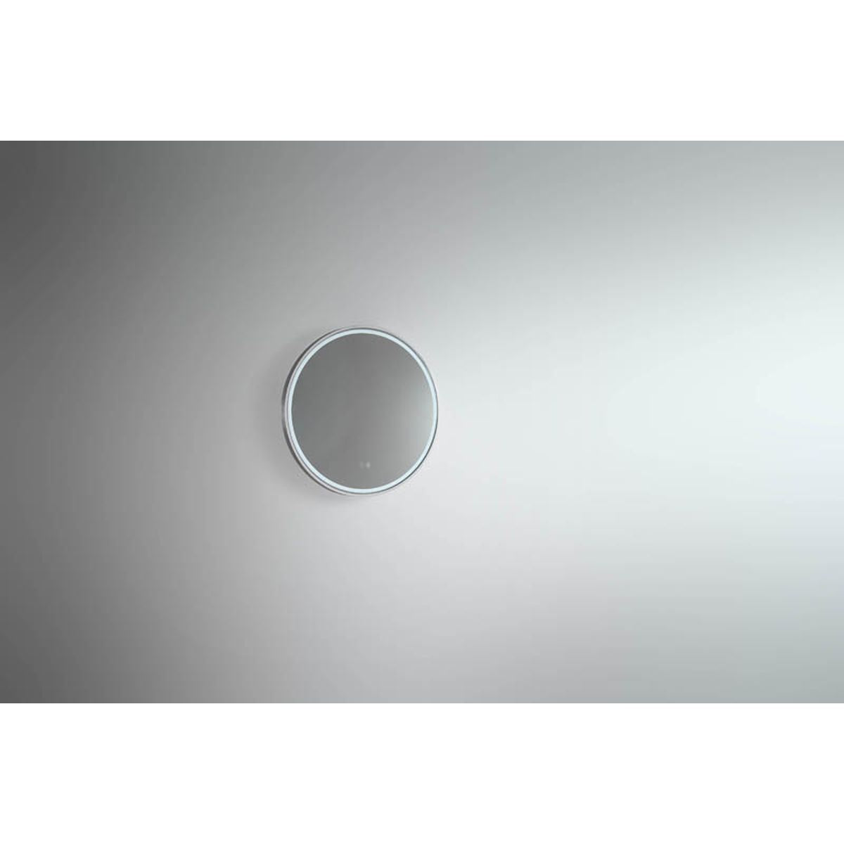 Sphere 600 LED Mirror with Dimester and Portable Magnifier - Brits Nickel