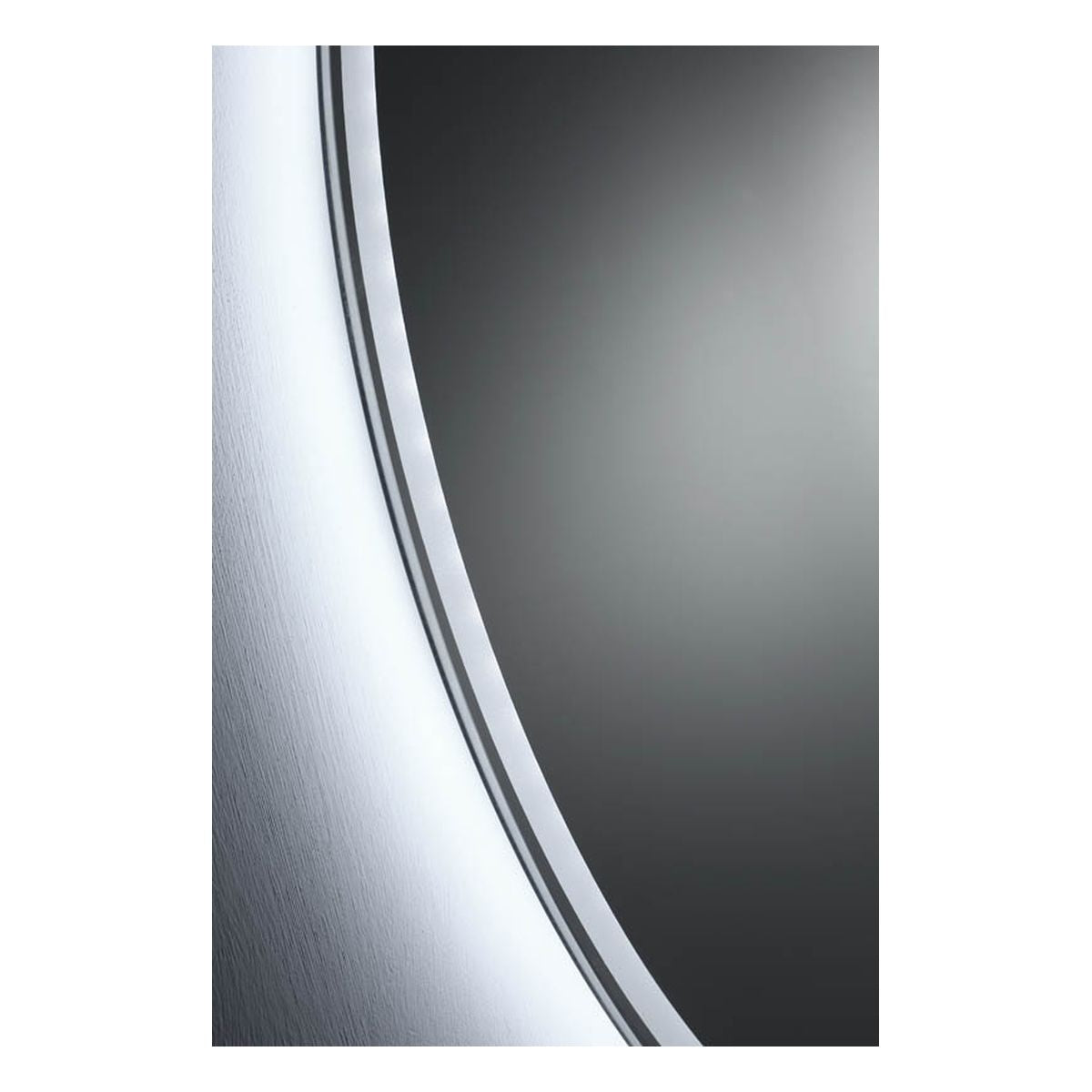 Sphere 600 LED Mirror with Bluetooth Speakers, Dimester and Portable Magnifier - Frameless