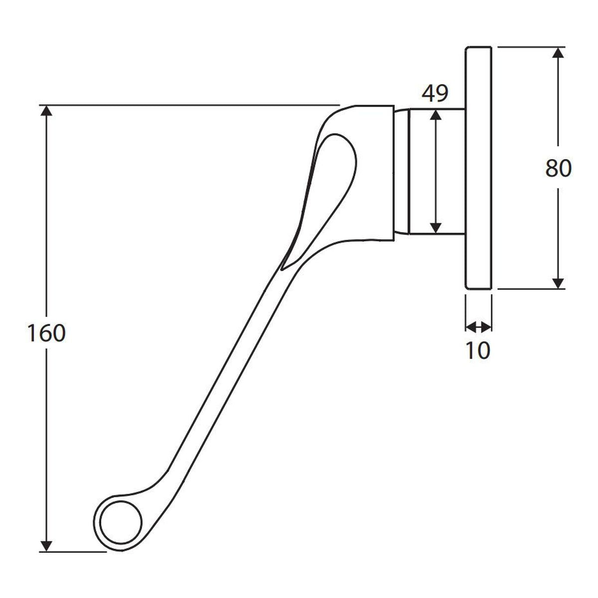 Fienza Stella Care Wall Mixer