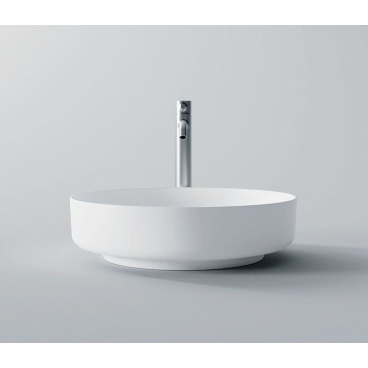 Studio Bagno Form Circle Bench Basin - Matte White