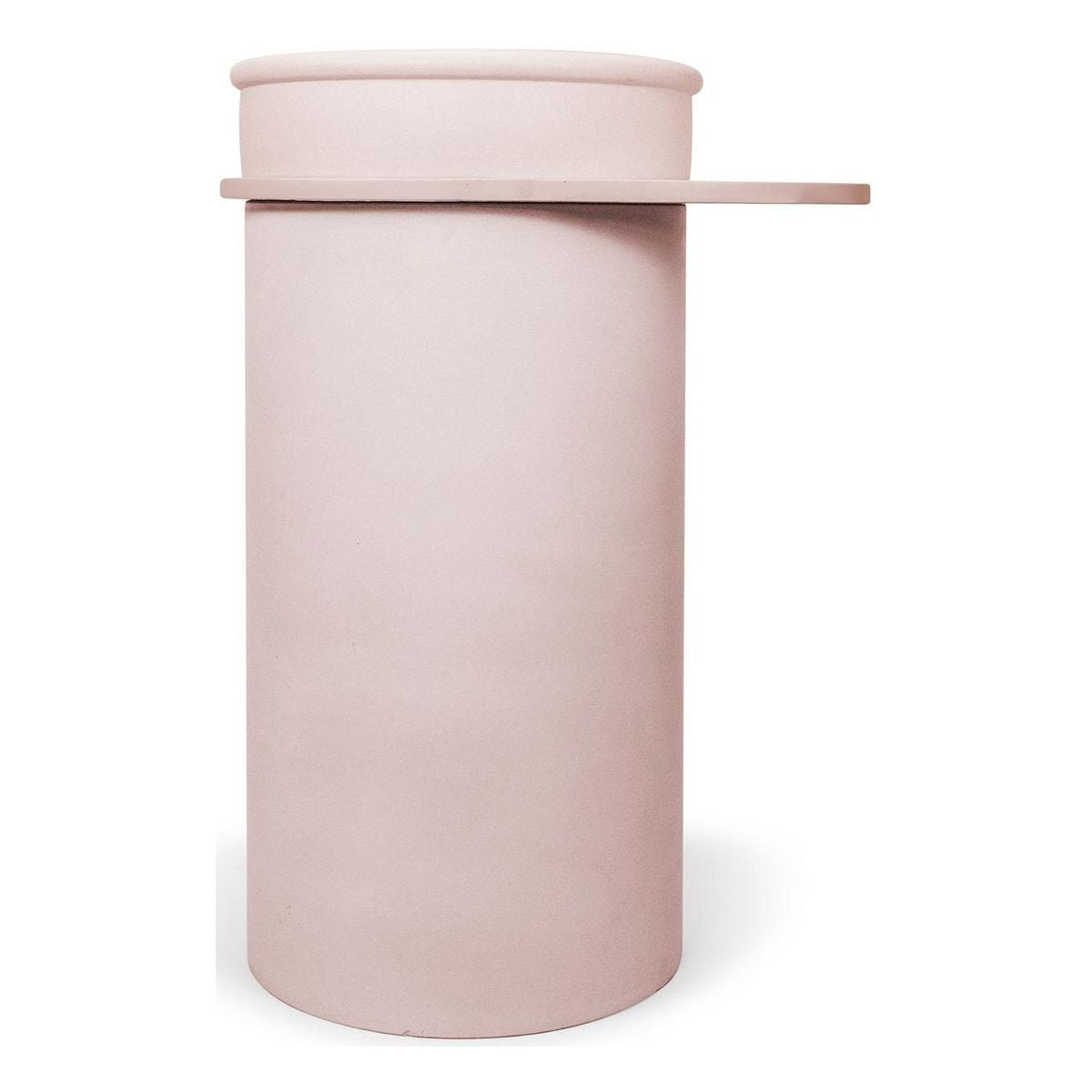 Nood Cylinder With Tray Tubb Basin in Blush Pink