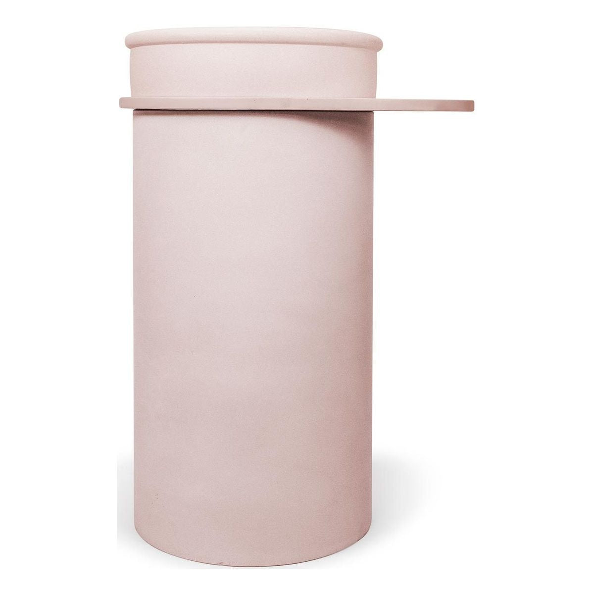 Nood Cylinder Tubb Basin in Blush Pink