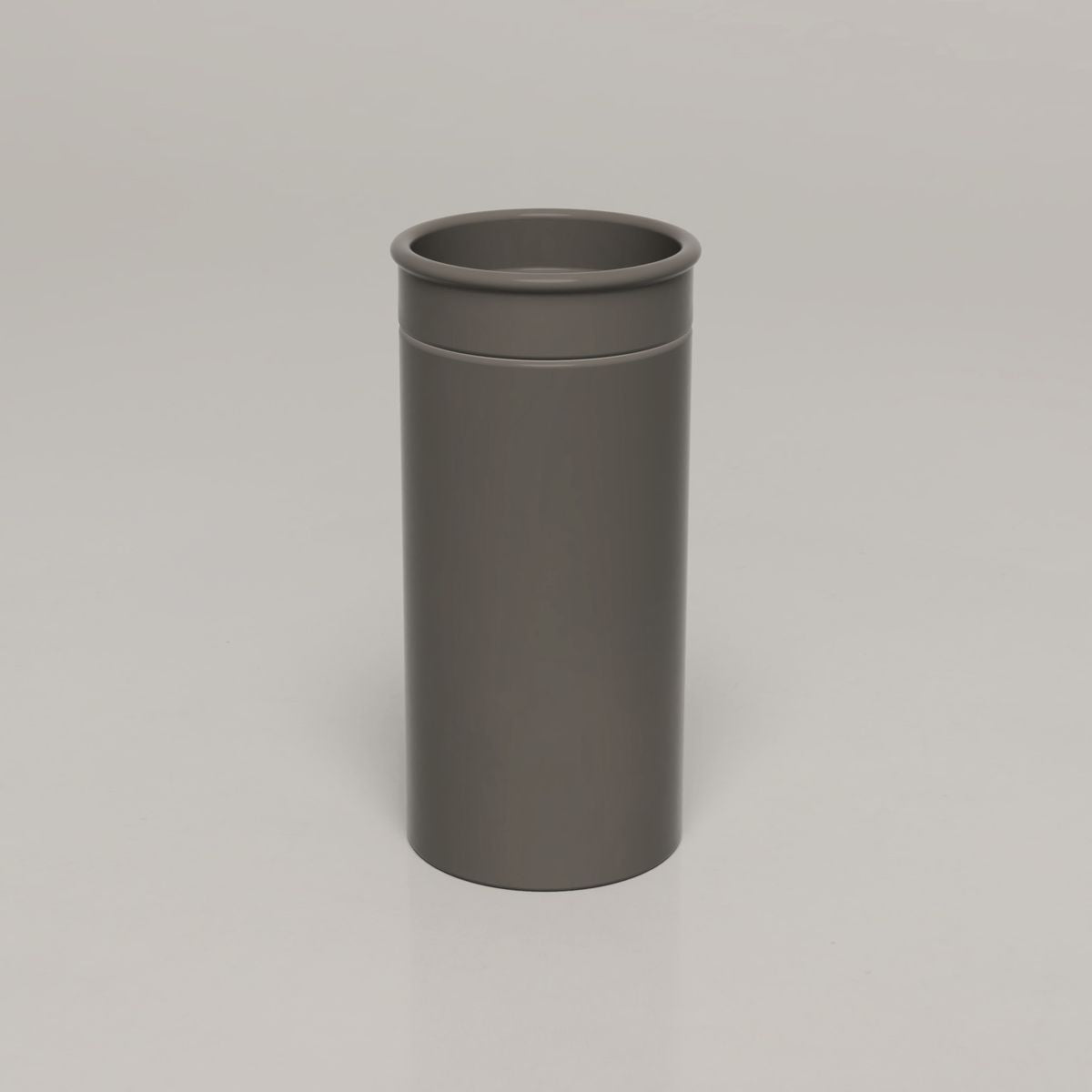 Nood Cylinder Tubb Basin in Mid Tone Grey