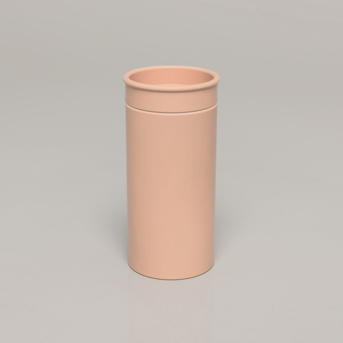 Nood Cylinder Tubb Basin in Pastel Peach