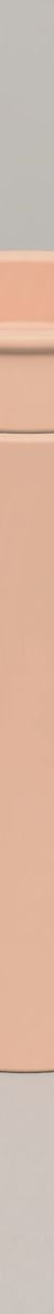 Nood Cylinder Tubb Basin in Pastel Peach