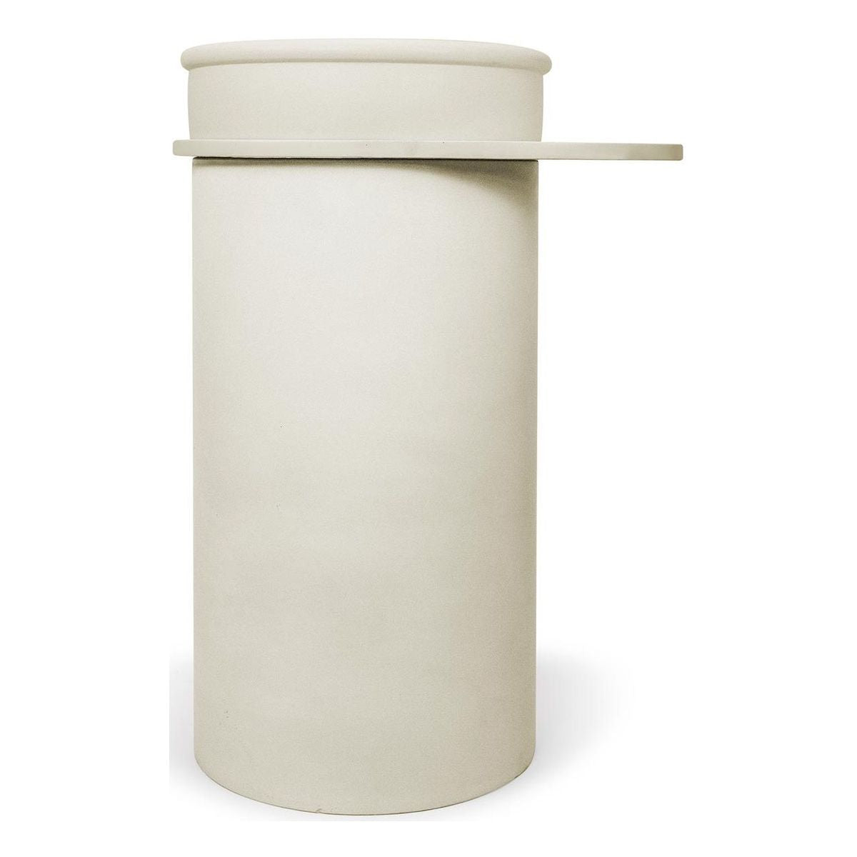 Nood Cylinder With Tray Tubb Basin in Sand
