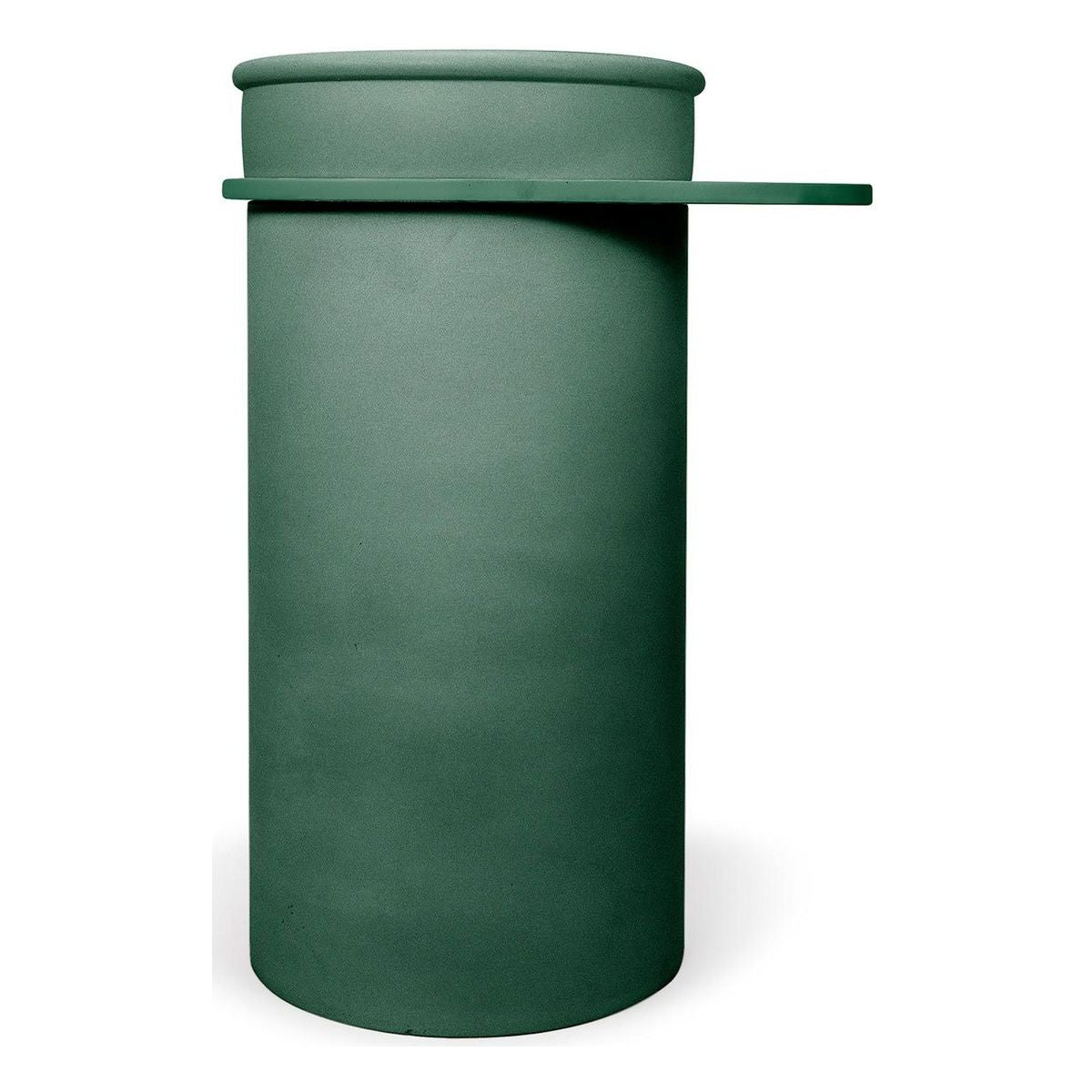 Nood Cylinder With Tray Tubb Basin in Teal