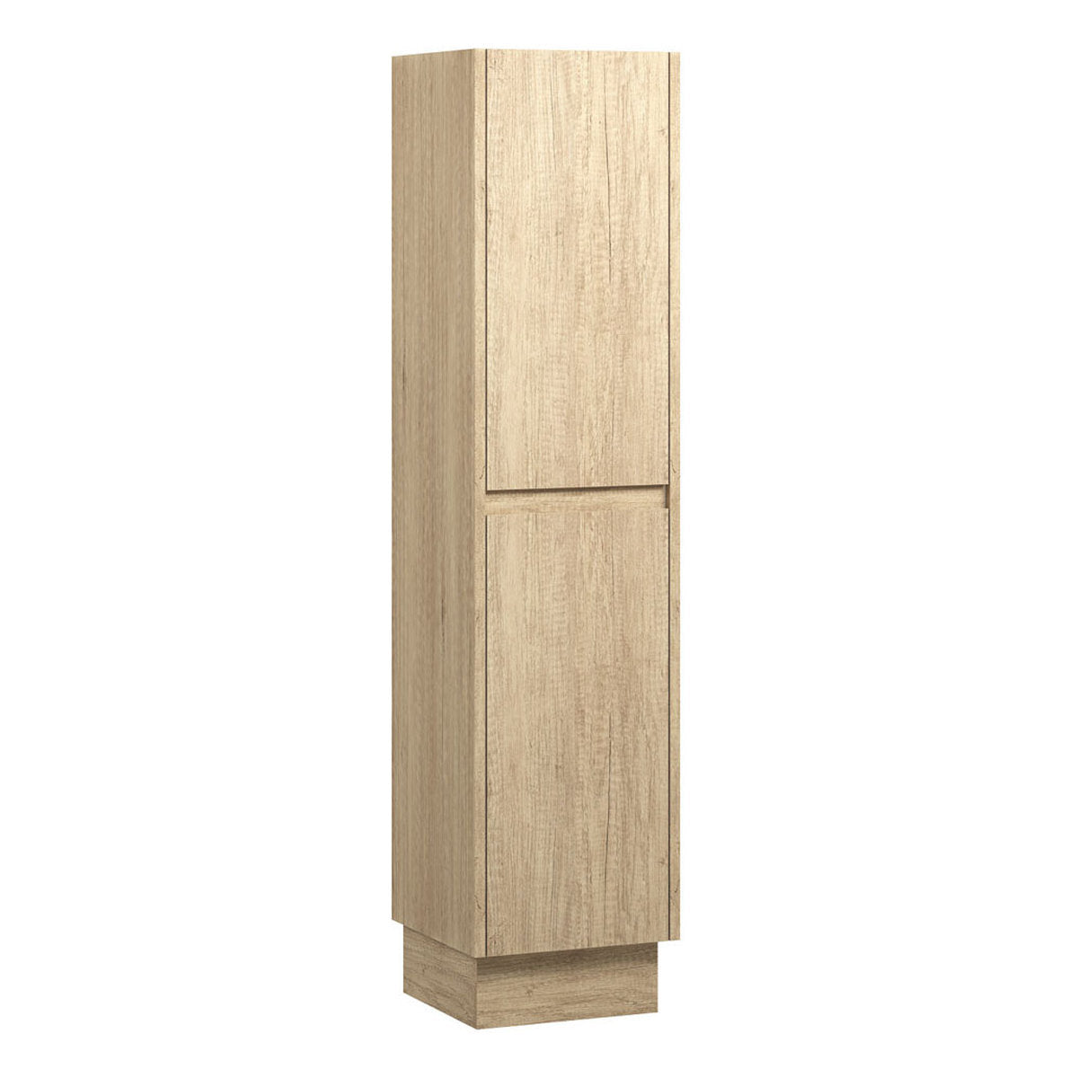 Fienza Edge Scandi Oak Tallboy On Kickboard