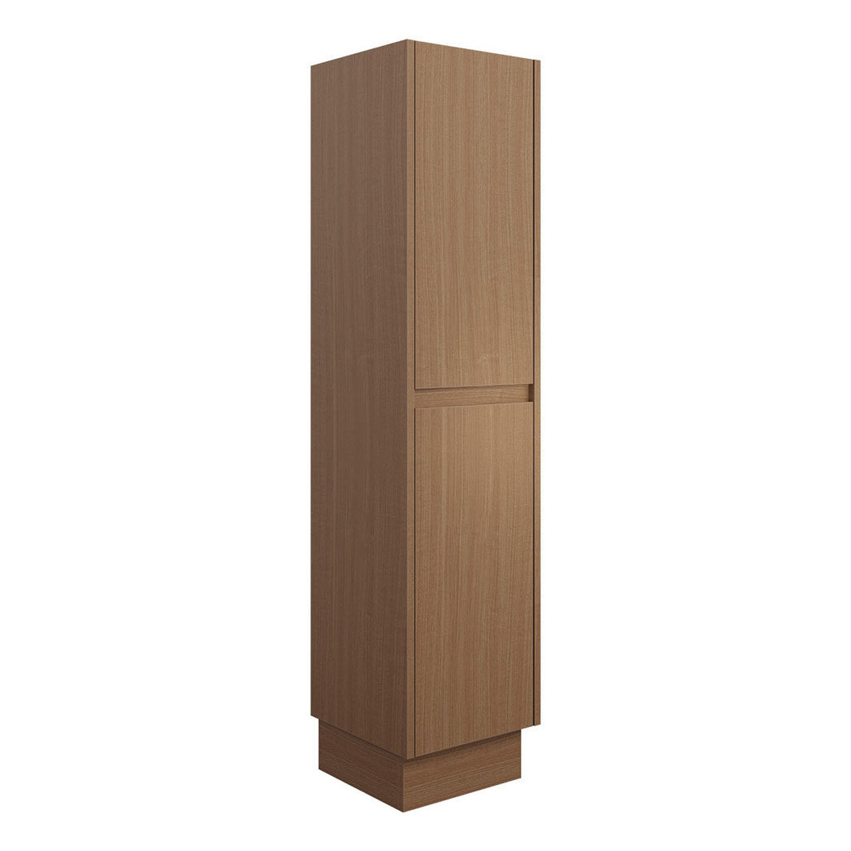 Fienza Edge Walnut Tallboy On Kick