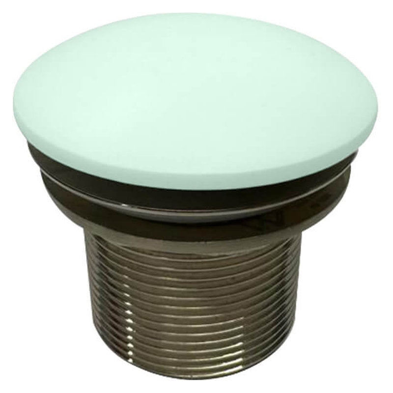 Turner Hastings TitanCast 40mm Safety Pull-Out Bath Waste - Special Finish, Frosty Mint