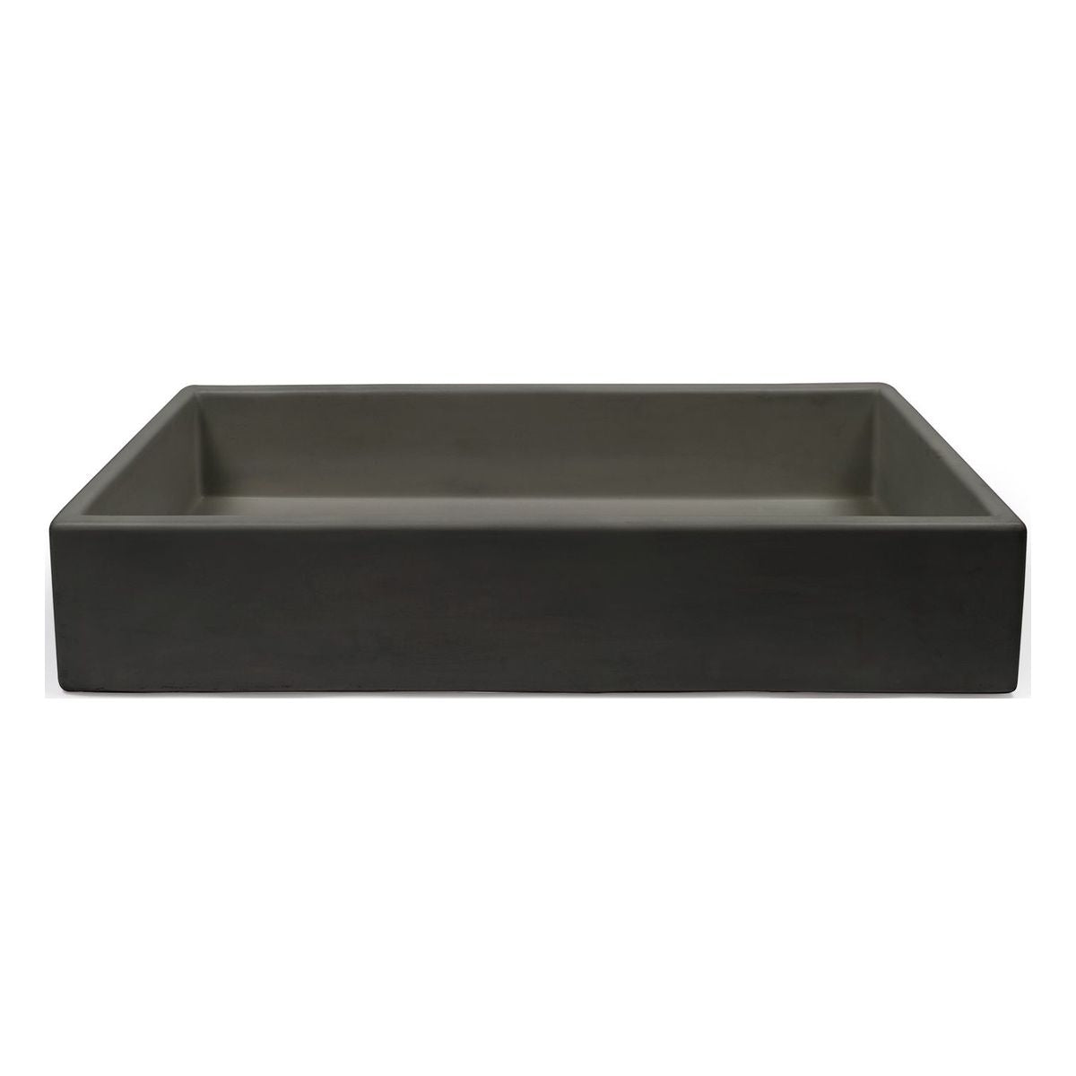 Nood Surface Mount Trough Basin in Charcoal
