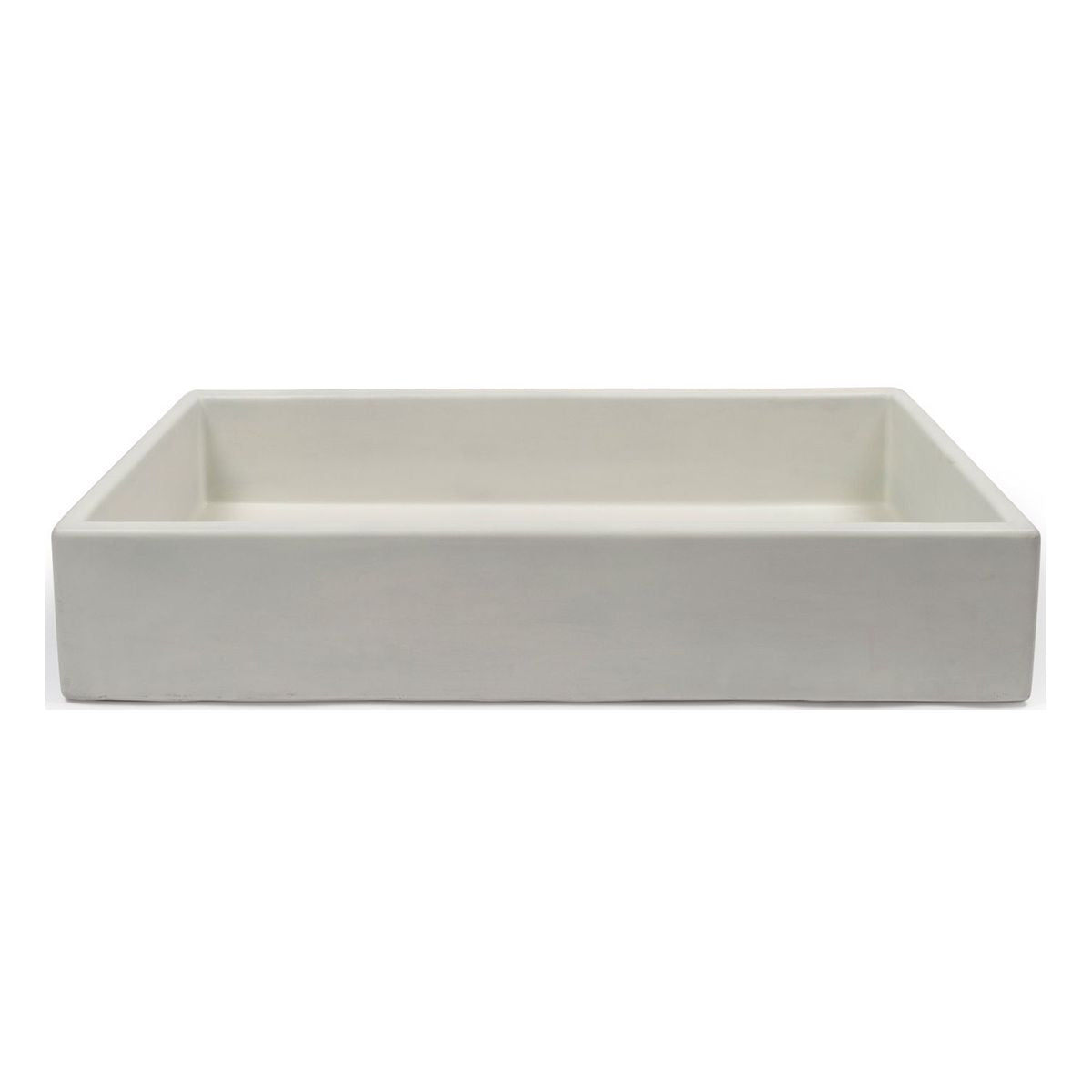 Nood Surface Mount Trough Basin in Ivory