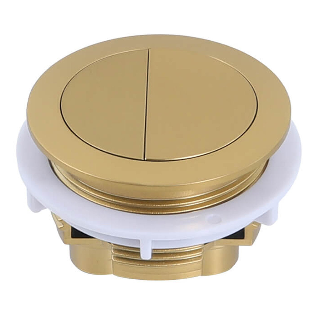 Turner Hastings Round Brushed Brass Flush Button