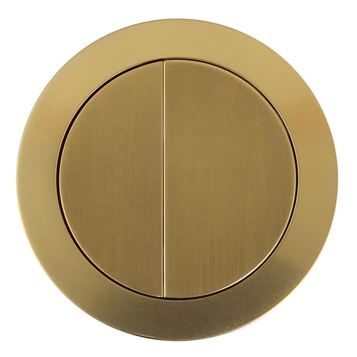 Turner Hastings Round Brushed Brass Flush Button