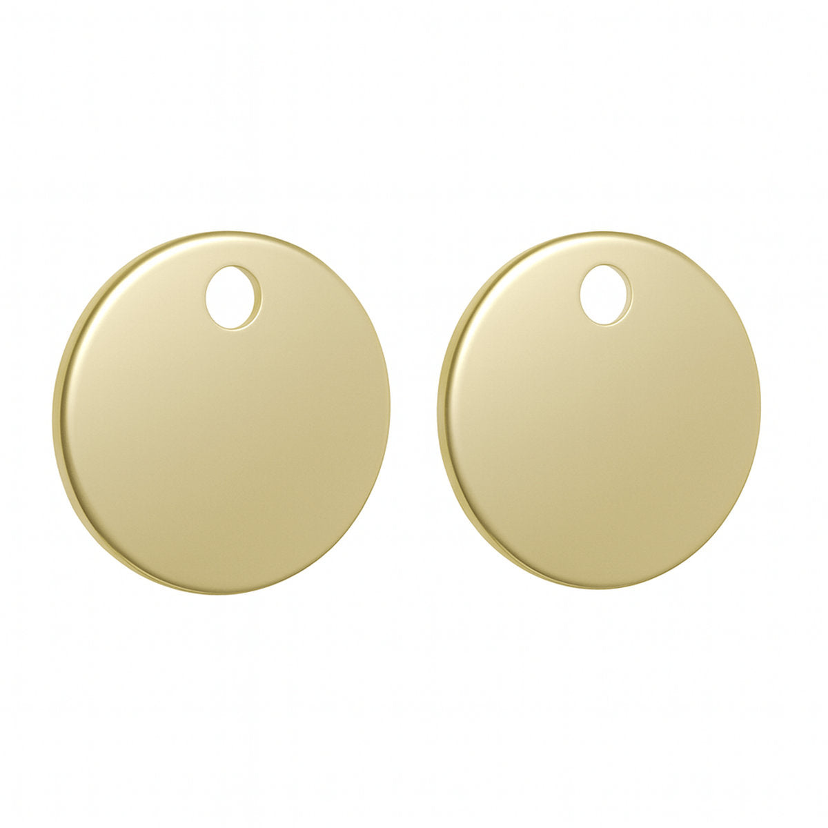 Turner Hastings WhisperFlush Thin Toilet Seat Hinge Cap Covers - Brushed Brass