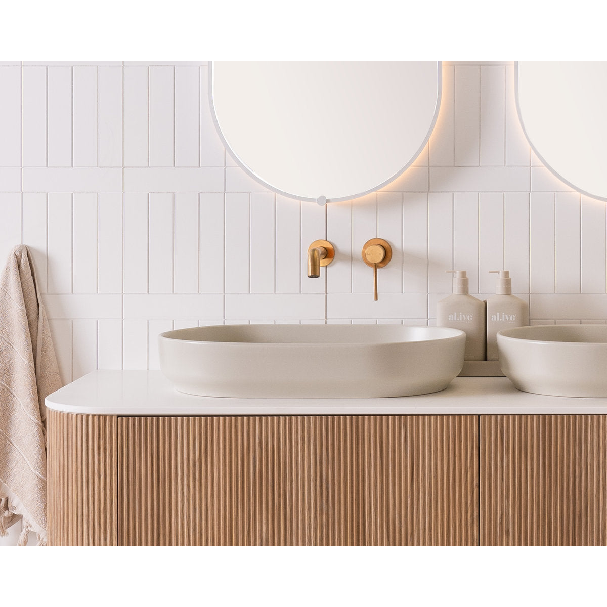 ADP Marilyn Above Counter Basin Matte Concrete