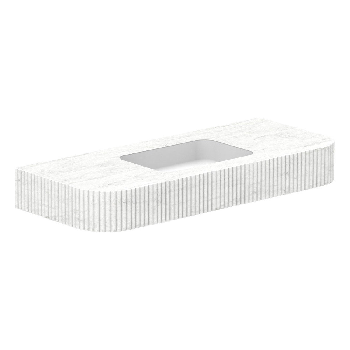 ADP Imperial Wall Basin 1200mm, Blossom, No Tap Hole