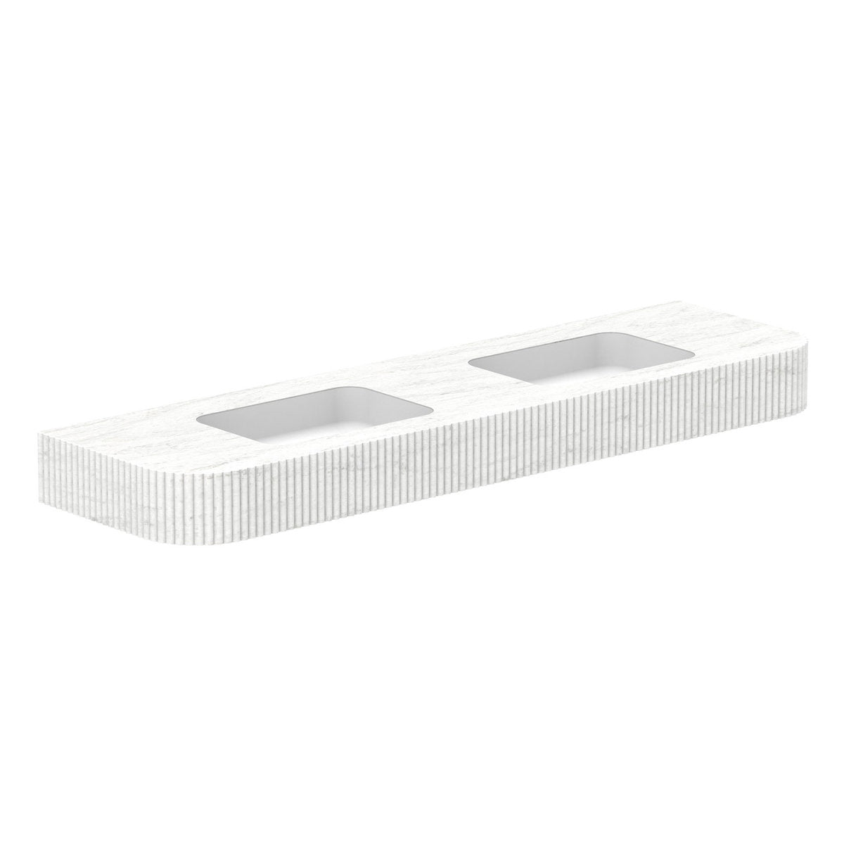 ADP Imperial Wall Basin 1800mm, Blossom, No Tap Hole