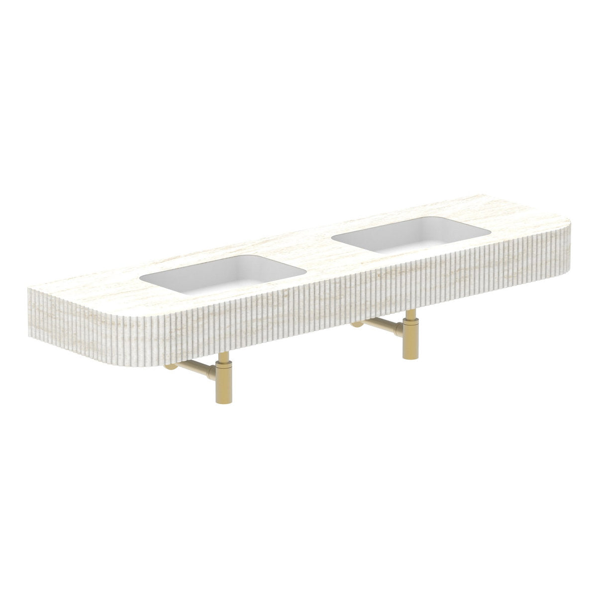 ADP Imperial Wall Basin 1800mm, Sakal, No Tap Hole