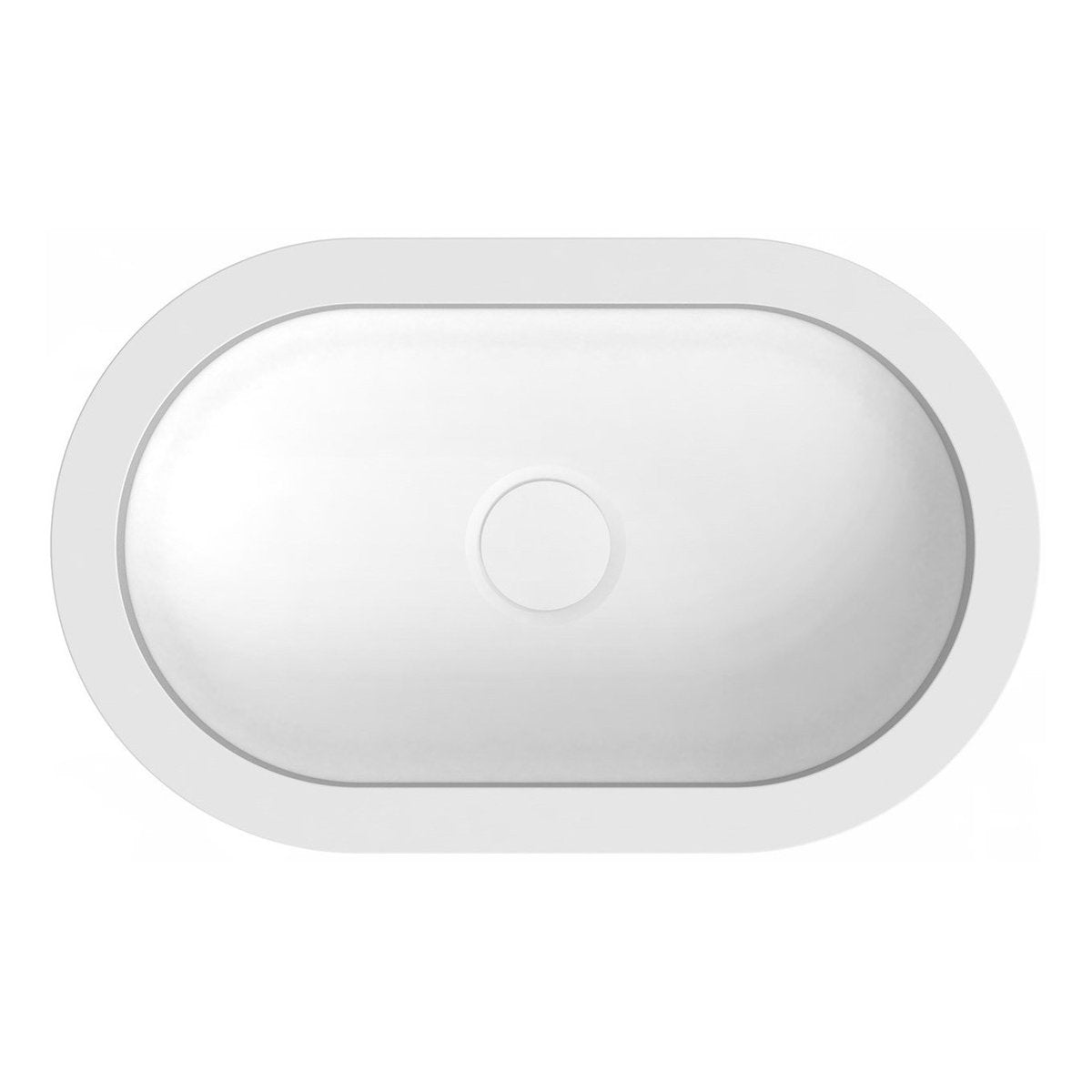 ADP Isla Under-Counter/Inset Basin, Gloss White