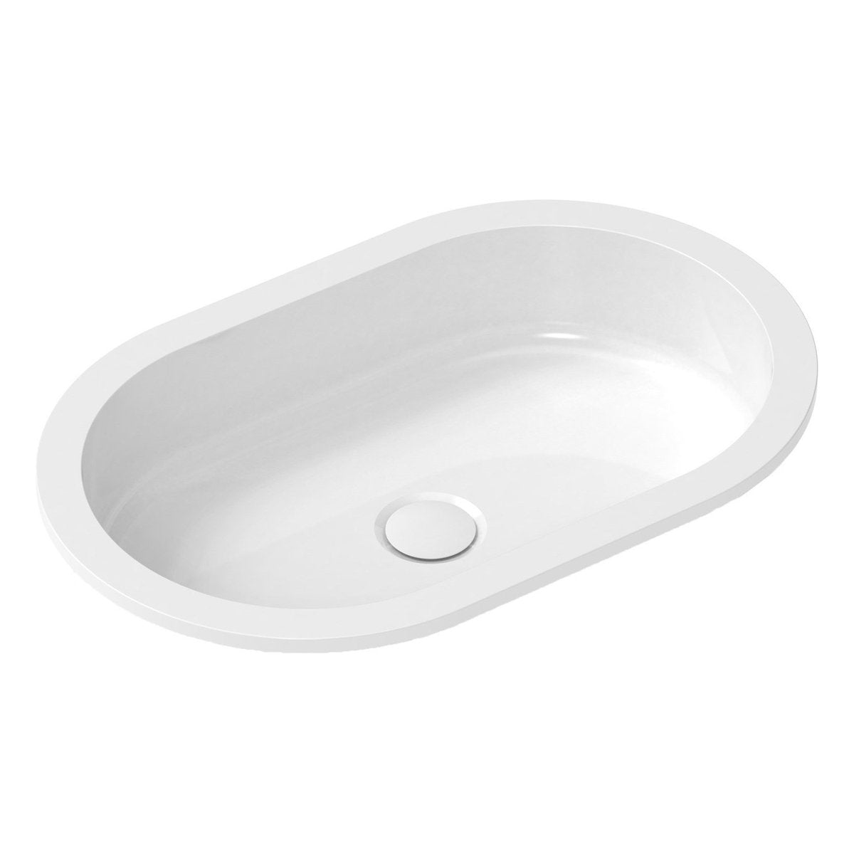 ADP Mila Under-Counter/Inset Basin, Gloss White