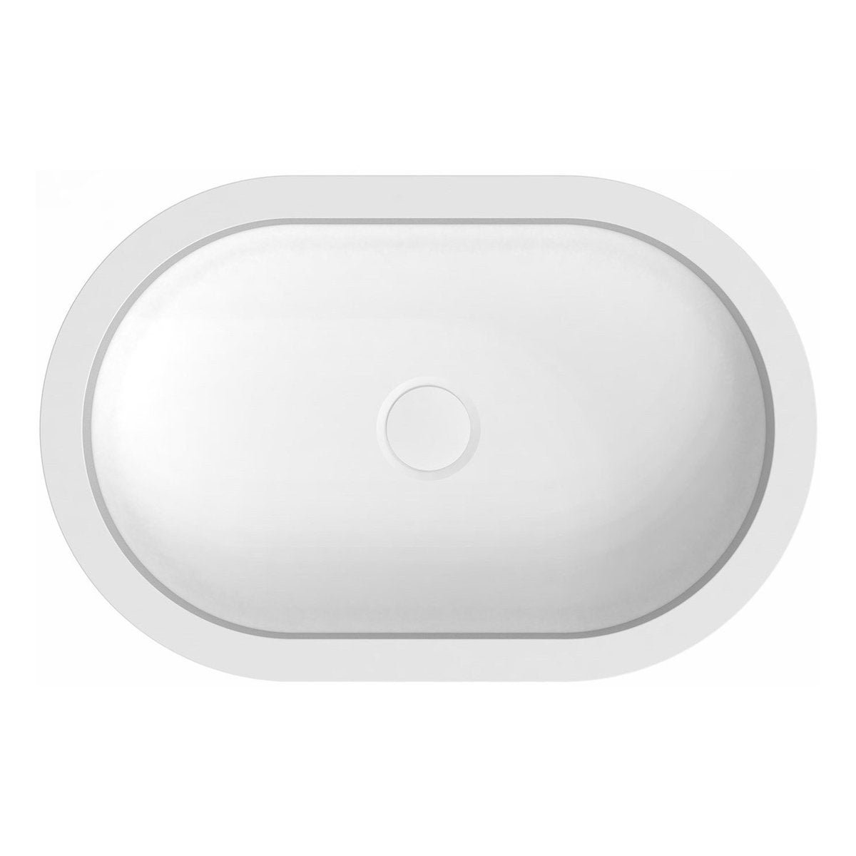 ADP Mila Under-Counter/Inset Basin, Gloss White