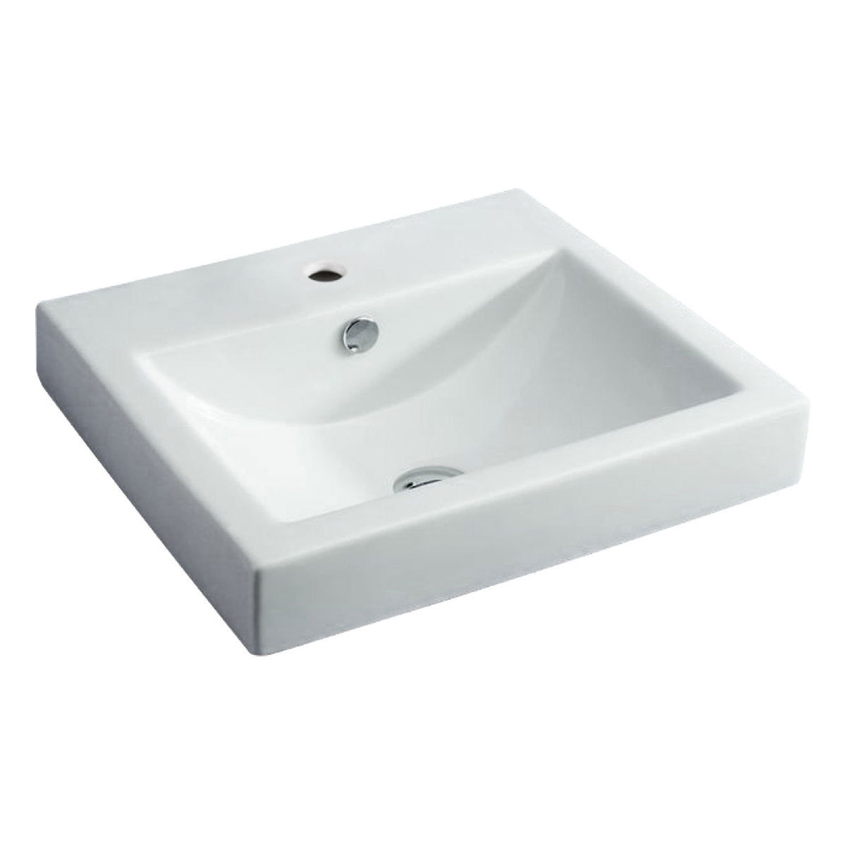 Fienza Low Profile Semi-Inset Basin