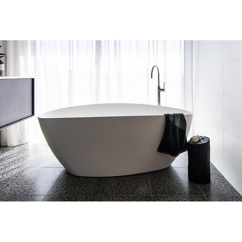 ADP Tranquil Freestanding Bath, Matte White