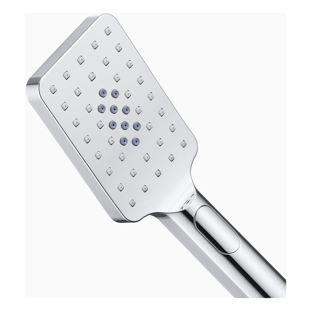 Otti Taran 250mm Chrome Twin Shower On Rail Top Inlet Square