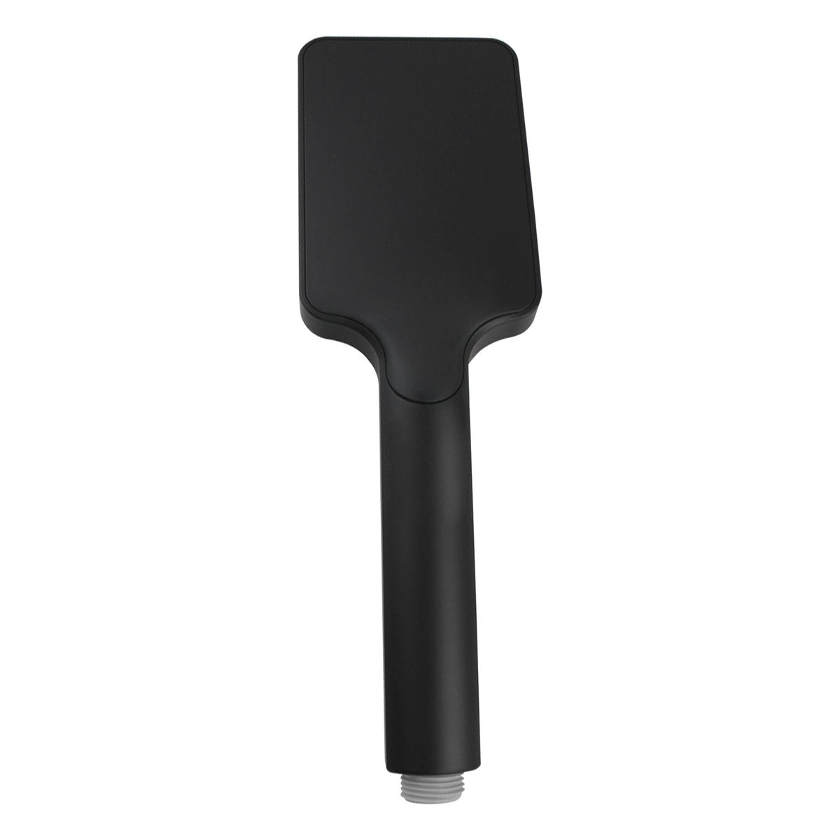 Otti Taran 250mm Matte Black Twin Shower On Rail Top Inlet Square