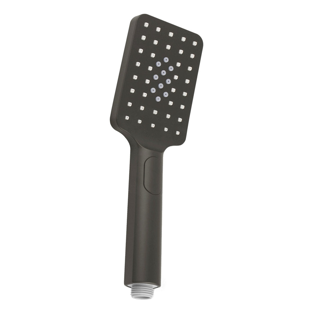 Otti Taran 250mm Gun Metal Twin Shower On Rail Top Inlet Square