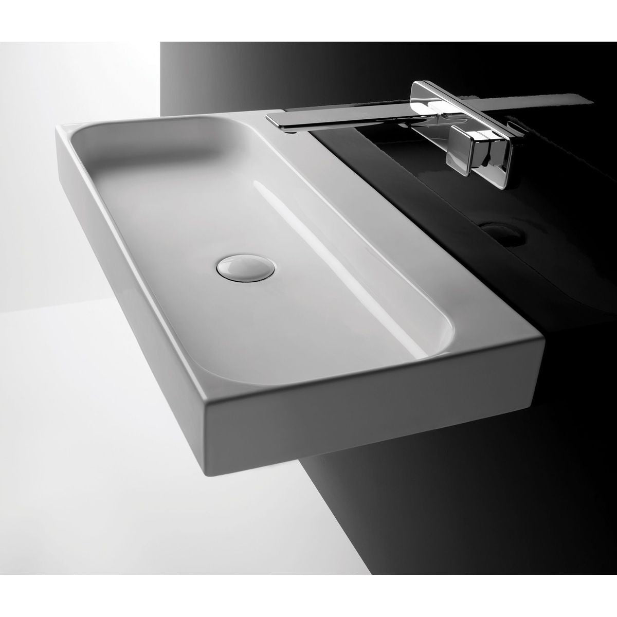 Studio Bagno Unit 100 Bench/Wall Basin - 2 Tapholes