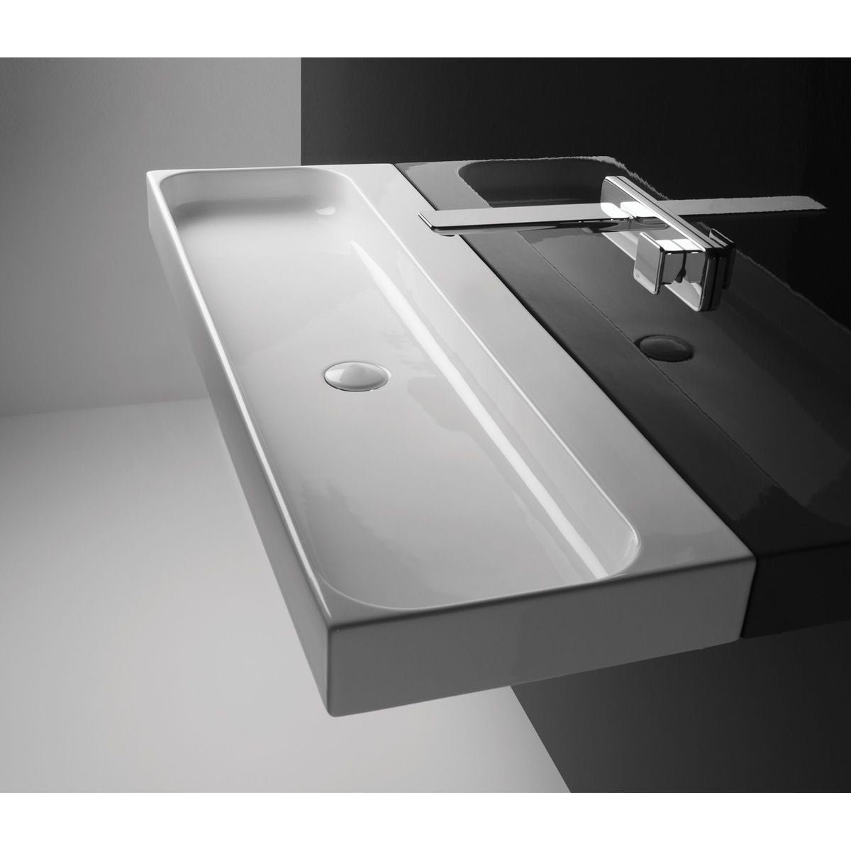 Studio Bagno Unit 120 Bench/Wall Basin - 2 Tapholes