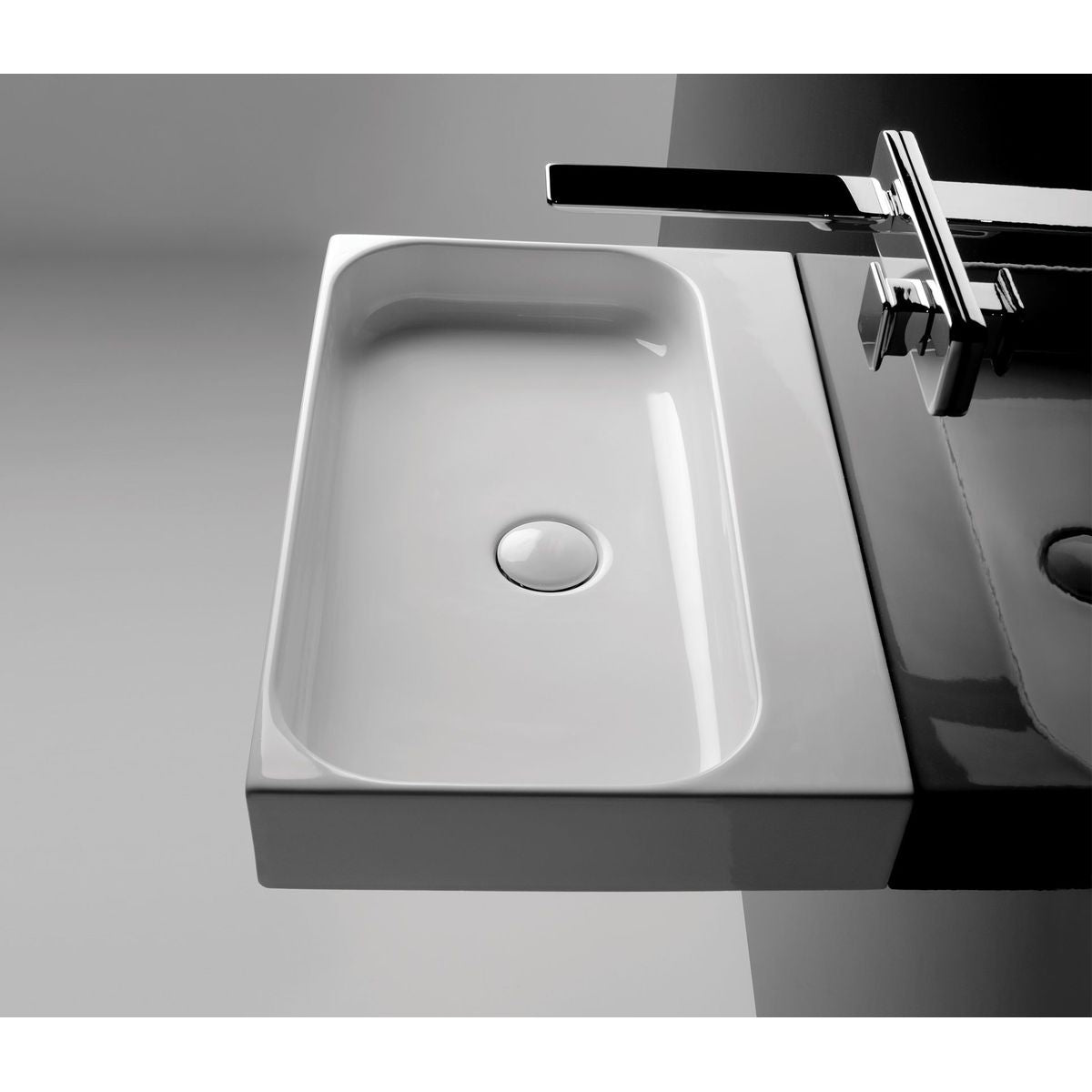 Studio Bagno Unit 80 Bench/Wall Basin - 1 Taphole