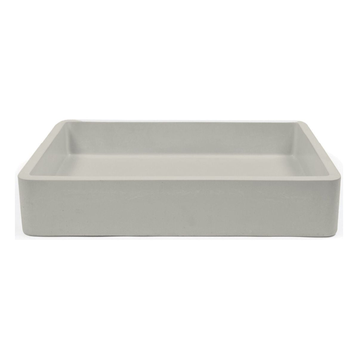 Nood Surface Mount Vesl Rectangle Basin in Morning Mist