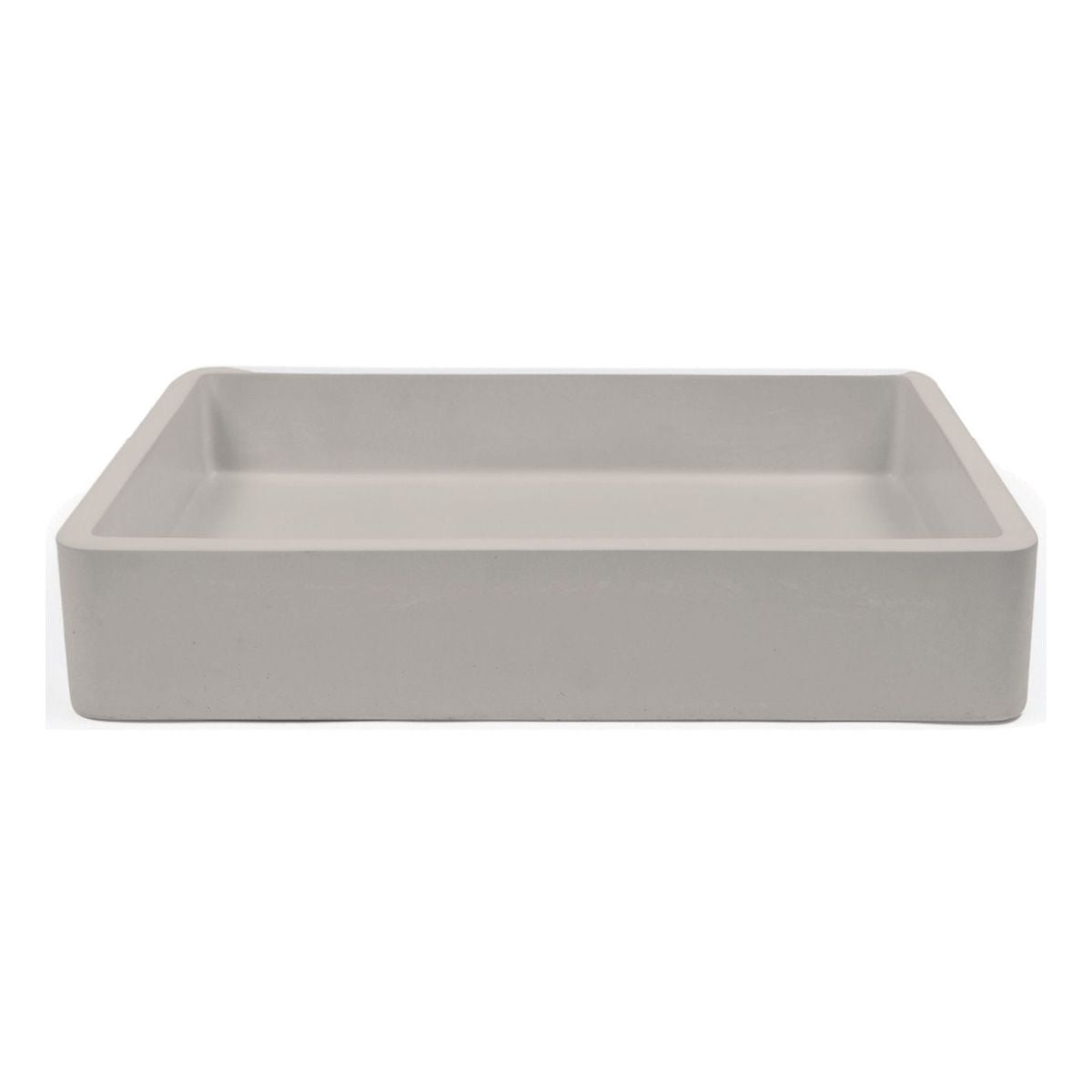 Nood Surface Mount Vesl Rectangle Basin in Mushroom