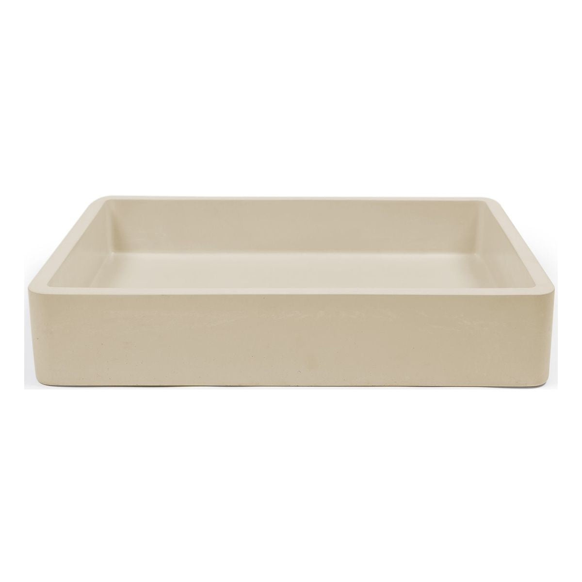 Nood Surface Mount Vesl Rectangle Basin in Sand