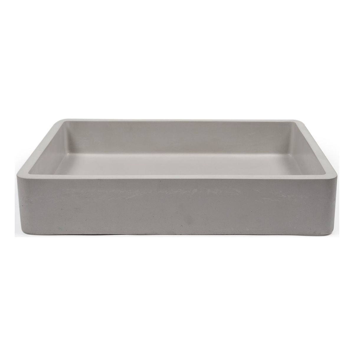 Nood Surface Mount Vesl Rectangle Basin in Sky Grey